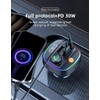 FANTIA Transmisor FM Bluetooth 5.3 para Auto, Adaptador Bluetooth para