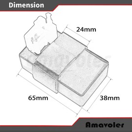 amavoler 6-pin AC CDI Box for CG 125cc 150cc 200cc 250cc Vertical Engine ATV Dirt Bike Go Kart. Good Aftermarket Accessories.