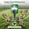 Deer Repellent Device 2 Pack Cat Repellent Outdoor Dog Repellent