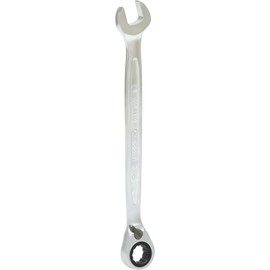GEARplus Ratchet Combination Spanner, Switchable, 10 mm, on Hanger