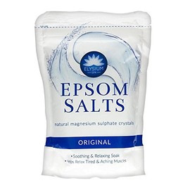 TWO PACKS of Elysium Spa Epsom Salts Original 450g