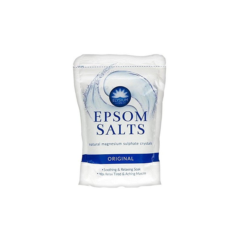TWO PACKS of Elysium Spa Epsom Salts Original 450g