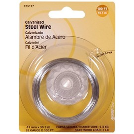 The Hillman Group 123117 28 Gauge Galvanized Display Package, 100-Feet, 1-Pack