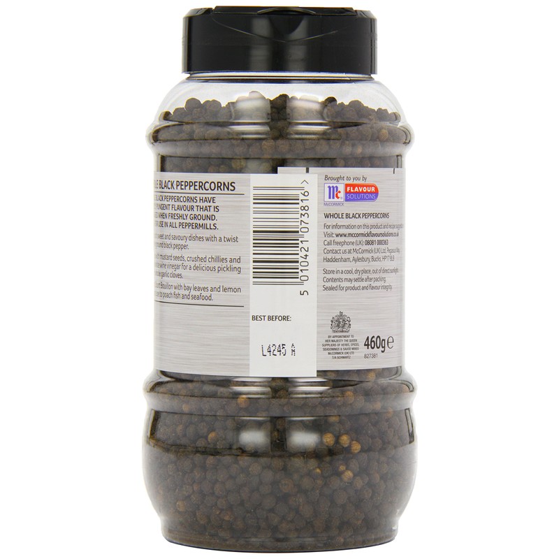 Schwartz for Chef Whole Black Peppercorns 460 g