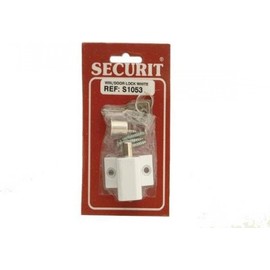 Securit SEC WNDW/PATIO DOOR LOCK WH S1053