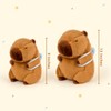 Wanwu World Capybara Stuffed Animals with Shell Bag (9in)