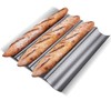 KITESSENSU Nonstick Baguette Pans for French Bread Baking, Perforated 4