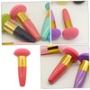 Outanaya Foundation Makeup Sponge Powder Puff Handle for Women Blending