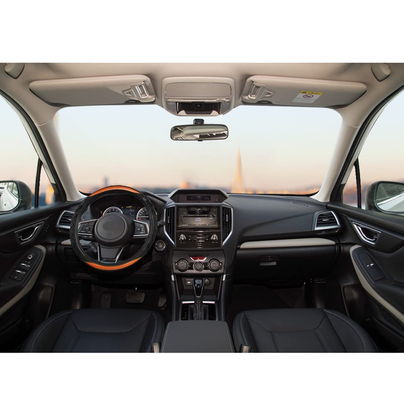 GIANT PANDA Steering Wheel Cover for Subaru Forester, Car Steering