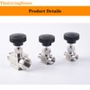 1/8 1/4 1/2 Inch NPT Needle Valves 304 Stainless Steel