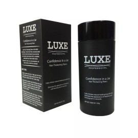 LUXE Professional Hair Thickening Fibers – Hypoallergenic –Confidence in a Jar! - Medium Blonde