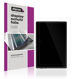 dipos I 2x Schutzfolie klar passend für QDDQ T618 10 Zoll Folie Displayschutzfolie, Ultra-Dünn, Case-Friendly, Fingerprint-Kompatibel