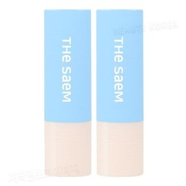 The Saem Saem.mul Essential Tint Lip Balm WH01 Essential Dewy 2pcs (42524112) Basic / 더샘 샘.물 에센셜 틴트 립밤 WH01 에센셜 듀이 2개 (42524112) 기본