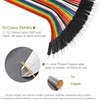 REXQualis 240pcs Dupont Wire Kit, 10cm and 20cm Jumper Cables,