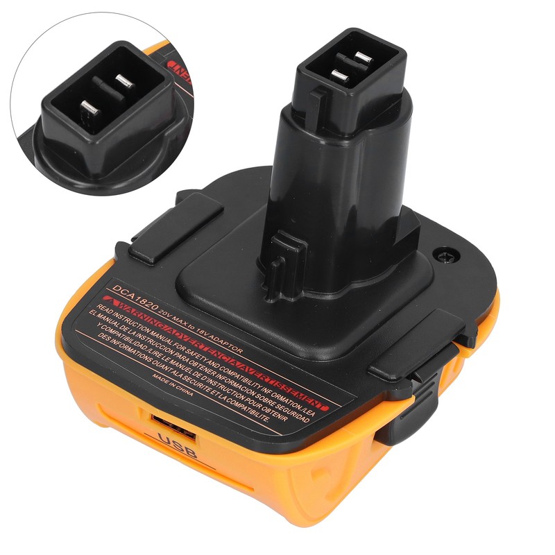 Battery Adapter Converter Conversion Kit Dock Power Connector Accessory 18V