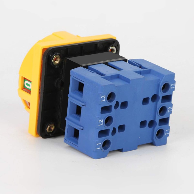 1Pcs Universal Changeover Selector Switch, Power Transfer Switch, 2 Positions,