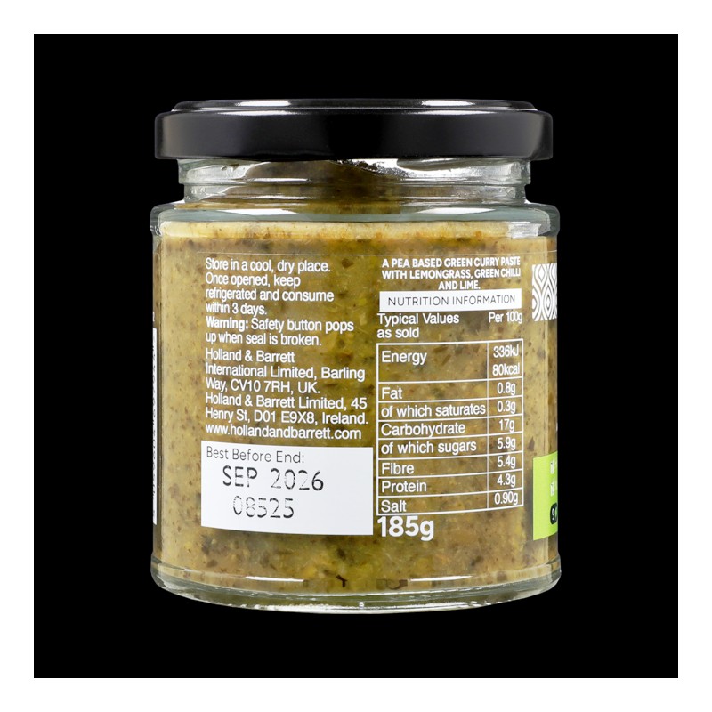 Holland & Barrett 8 Plant Thai Curry Sauce