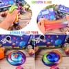 12 Pack Galaxy Slime Balls – Slime Party Favors, Non-Sticky,