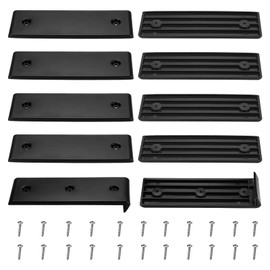 ArrogantF Boat Trailer Bunk Slides Pads Bunk Enders Fit for Almost Any Boat Bunk Trailer,8 PCS E-Z Slide Trailer Pads and 2 PCS Trailer Bunk Enders for Boat Trailer Loadings and Launches Boat Trailer