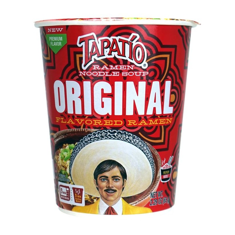 Tapatío Ramen Noodle Soup, Original - Microwaveable Cup, 2.29 oz.