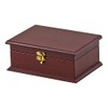 Wooden Tea Box in Rosewood And Cream