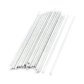 Sourcingmap 30Pcs 80mm x 2mm Iron Round Rod Bar for RC Helicopter Car