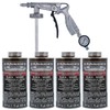 Barrier Bond - Rubberized Undercoating Sound Deadener Kit, 28oz 4-Pack,