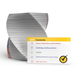 Mometrix EMT Study Cards 2025 and 2026: NREMT Prep and Practice Questions for the Emergency Medical Technician Exam [Full Color Cards]