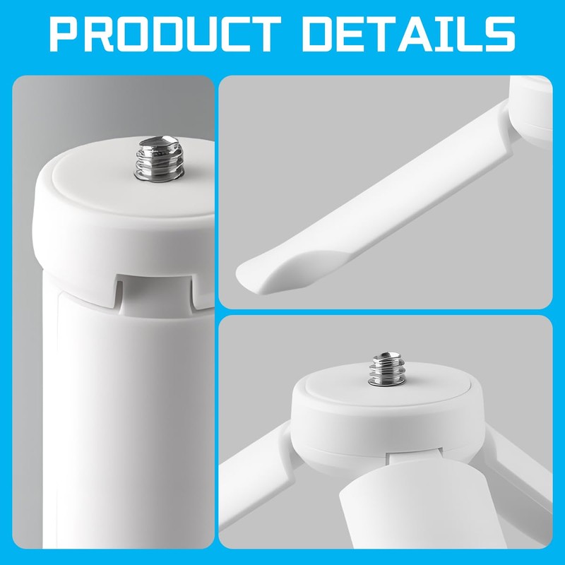 Lotsdonxia Stable Mini Tripod Stand, Portable Desktop Tabletop Mount, Compact