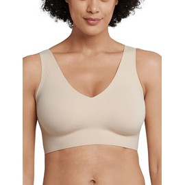 Schiesser Invisible Soft Women's Bustier with Removable Pads, Sand_170364