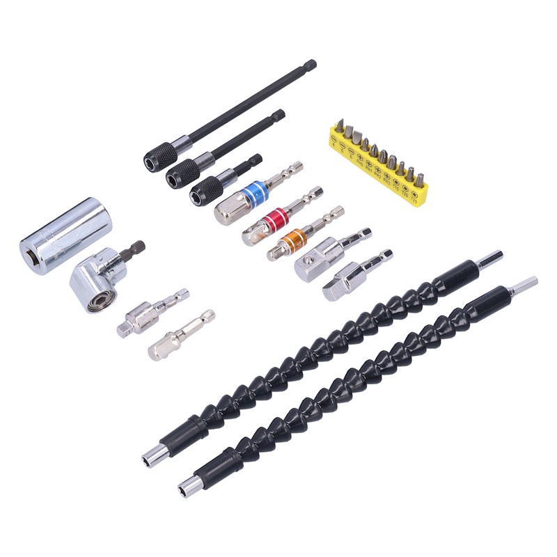 Drill Extension Flexible Stainless Steel Right Angle Bendable Drills Bit