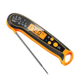Kiydom 300FT Wireless Meat Thermometer with 2 Probes, Rechargeable Digital Digital Cooking Thermometer with Alarm Function Preprogrammed Temperatures for The Oven, Grill, Kitchen, BBQ IP67