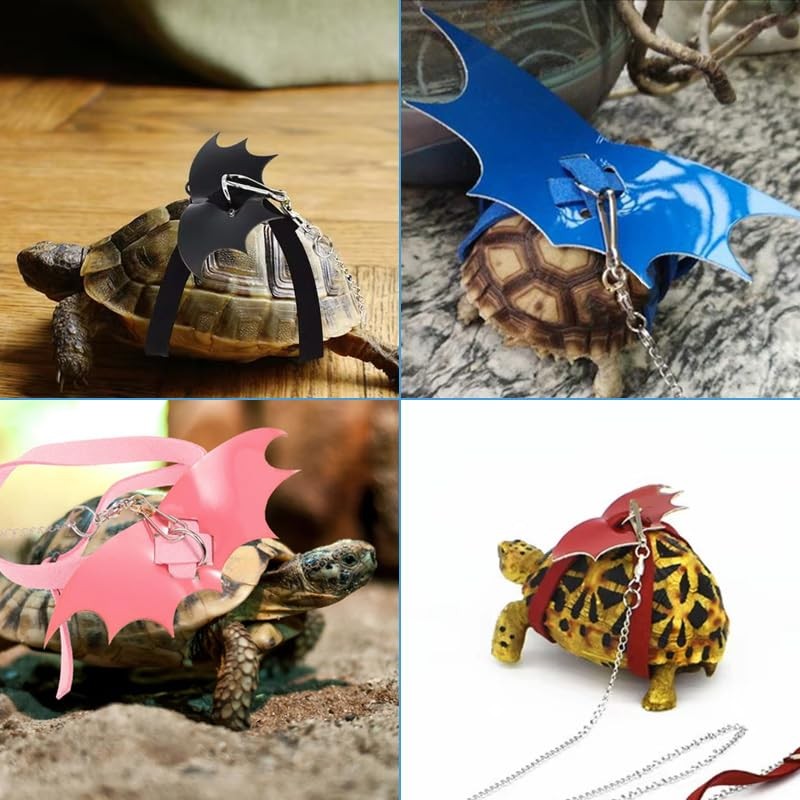 hokable Turtle Harness and Leash with Wings- Harness Strap Chest