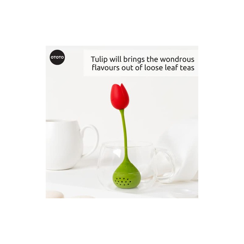 OTOTO - Infusor/filtro de té, tulipán (OT899)