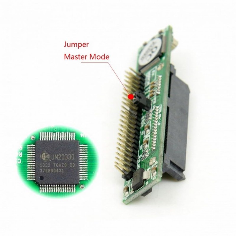 CY SATA Female to IDE 44 Pin Motherboard Converter Adapter