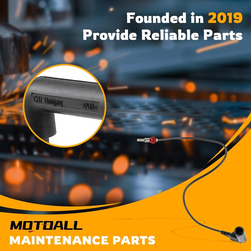 MOTOALL Coolant Heater Glow Plug Wire Harness 3 Pcs Fit