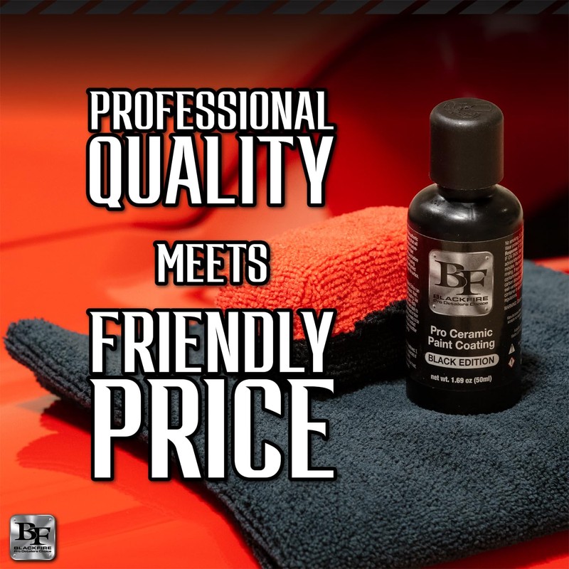 Blackfire Pro Ceramic Paint Coating Black Edition | 9H Formula
