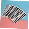 Baluue 80 Pairs Long Thick Eyelashes Fake Lashes Makeup Eyelash