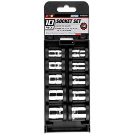 Performance Tool W38800 10-Piece 3/8-Inch Drive 12pt MET Socket Set