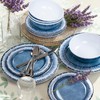 AELS Melamine Dinnerware Set of 12 Pcs Dinner Dishes Set
