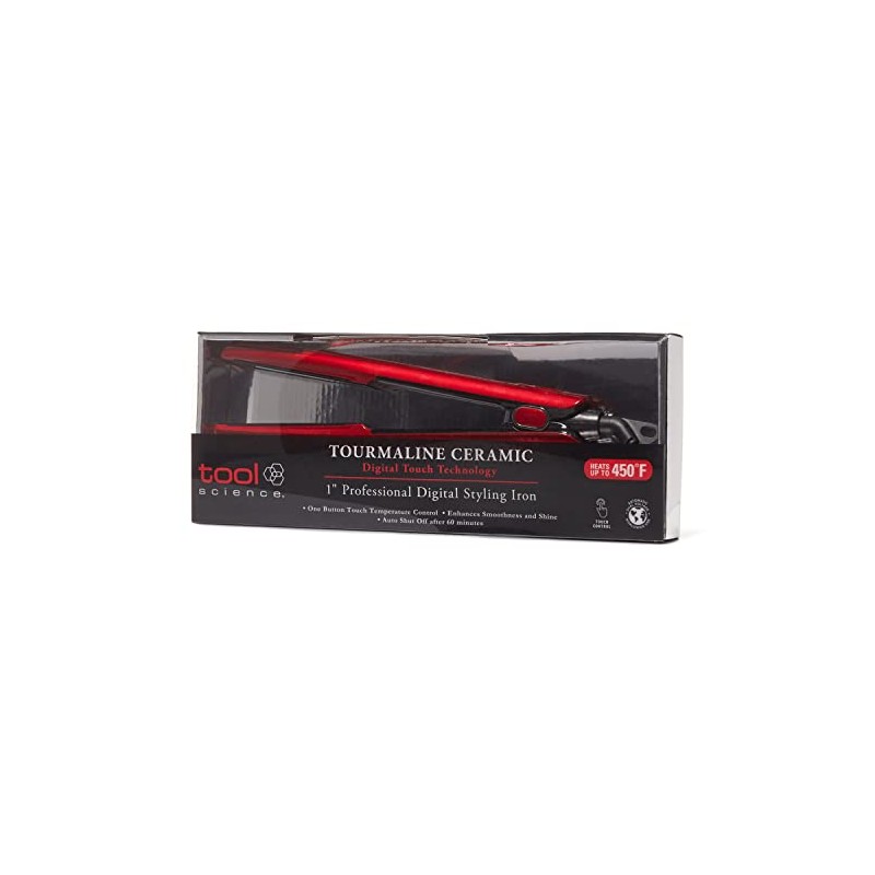 Tool Science Digital Touch Ceramic Tourmaline Flat Iron
