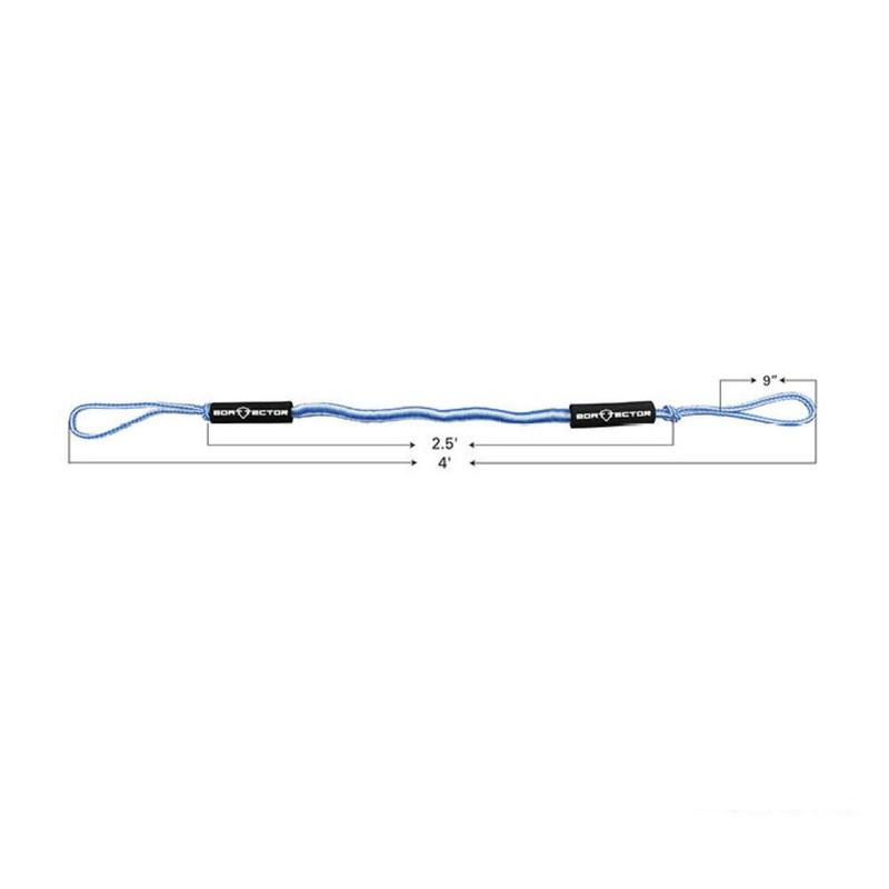 Extreme Max 3006.2735 BoatTector Bungee Dock Line Value 2-Pack -