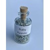  Ruby Kyanite Crystal Mini Gemstone Bottles, Many Different Crystals