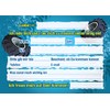 6 Invitations 5th Birthday Kids Boy Monster Truck Blue Monster