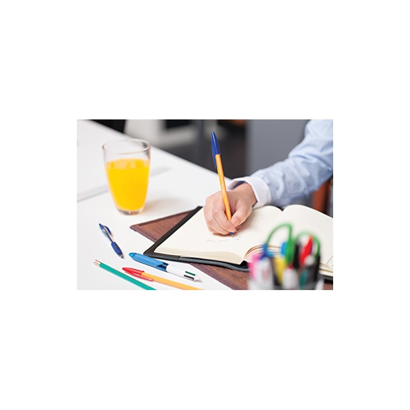 BIC Cristal BIC Â Orange, 0,35 MM writing colour red