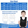 Weighted Vest for Kids (Small, Ages 4 to 7) Compression