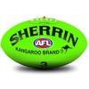 Sherrin AFL KB Synthetic Neon Football Size 3 Green