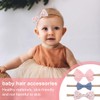 BIRLOZA Pack of 3 Baby Headband Bow Hair Bands Baby