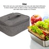 USB Heating Lunch Box Bag Waterproof Oxford Cloth Food Heated