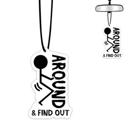 1PCS Car Air Fresheners,Around And Find Out Car Air Fresheners for Cute Mirror Freshener Mirror Scented Hanging Automobile Accessories Decor Interior Home for Women Men Friends Wife